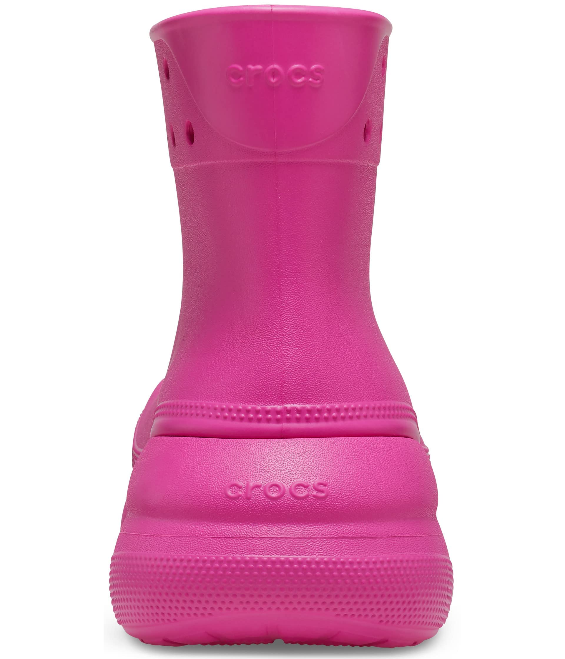 Crocs Unisex Crush Rain Boots - Waterproof Rubber Rain Boots for Men & Women - Comfortable Slip-On Outdoor Shoes for Hiking, Gardening & Wet Weather