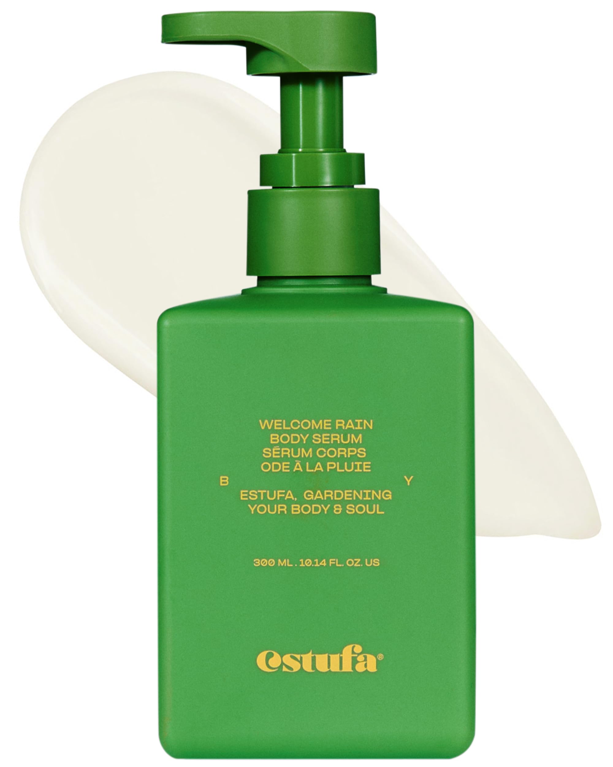 Welcome Rain Body Serum – Korean Vegan & Cruelty-Free Perfumed Body Lotion for Hydrated, Non-Sticky Skin | Cypress & Cedarwood Fragrance for Women & Men | 10.1 fl.oz | Perfect for Daily Moisturizing & Aromatherapy Relaxation
