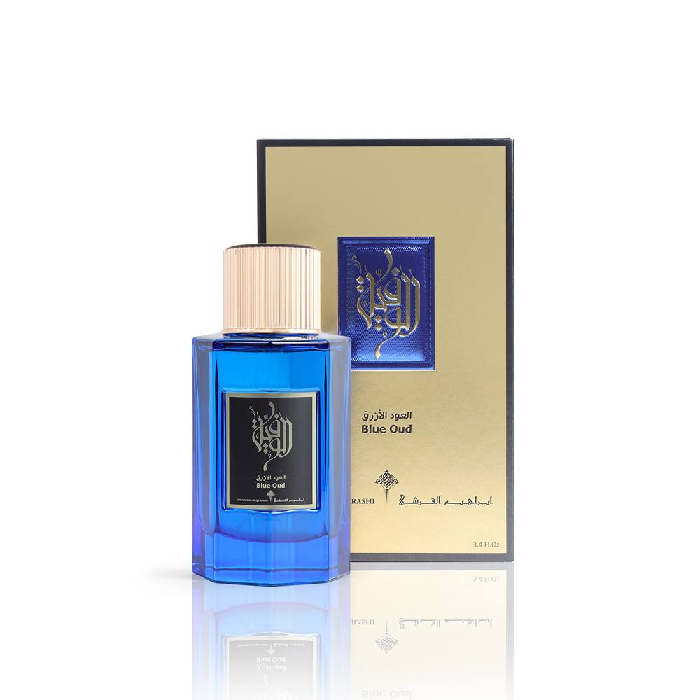 Al Wafia Blue Oud Eau de Parfum 100ml - Premium Long-Lasting Perfume for Men & Women, Perfect for Evening Events, Romantic Dates & Special Occasions