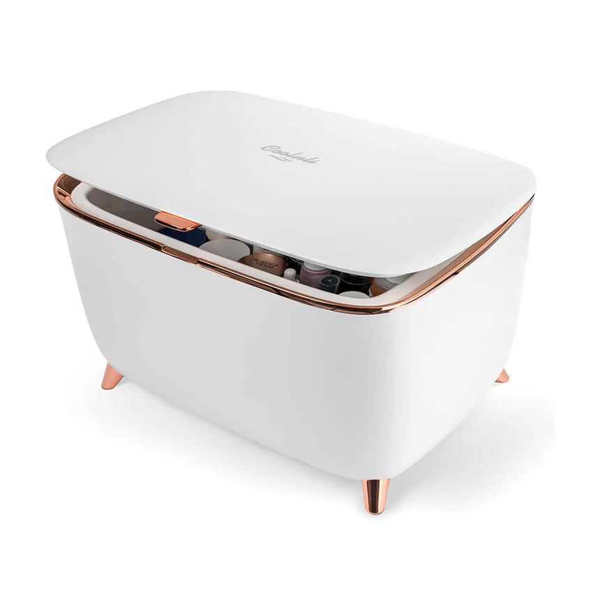 Cooluli Glam 9L Mini Fridge for Skincare & Makeup - Portable Cosmetic Cooler with USB Power for Bedroom, Office, Dorm | Perfect for Storing Perfumes, Serums & Beauty Products