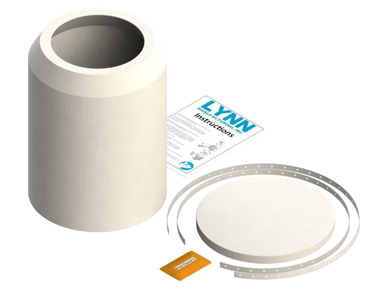High-Temperature Universal Combustion Chamber - Lynn Time Saver #9 - 2300°F Ceramic Fiber Lining - Model 1009 - Perfect for Industrial Furnaces, Kilns & High-Heat Applications