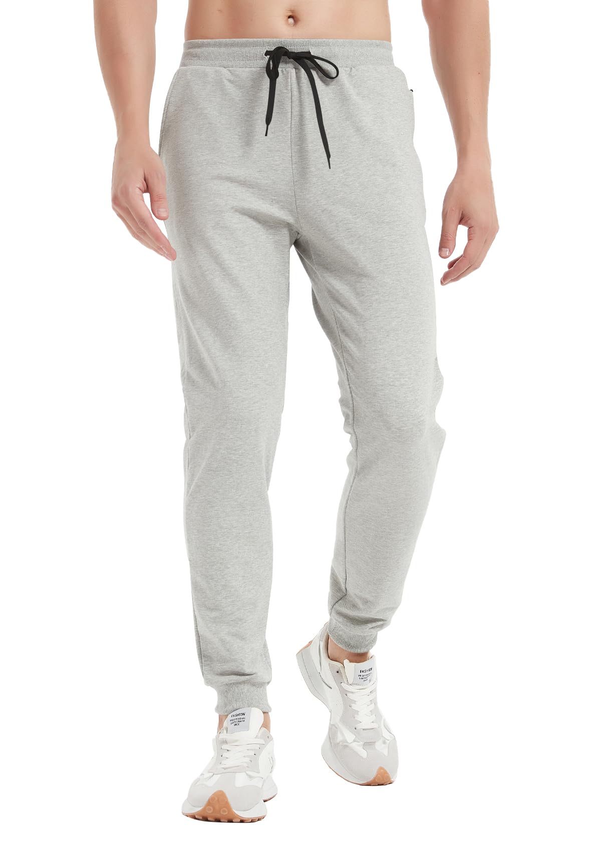 32/34/36/38/40 Long Inseam Men's Tall Sweatpants - Slim Fit Joggers for Workout & Running | Comfortable Athletic Pants for Tall Men | Gym, Lounge & Casual Wear