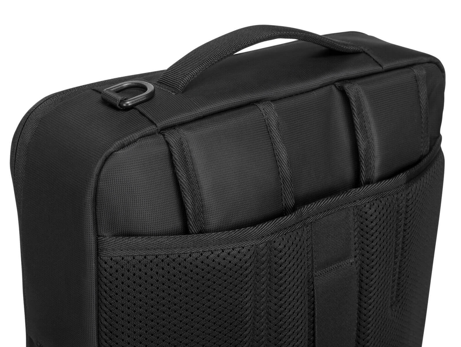 15.6 Inch Urban Convertible Backpack - Waterproof Laptop Bag with USB Charging Port for Men & Women, Perfect for Work, Travel & College (Black)
