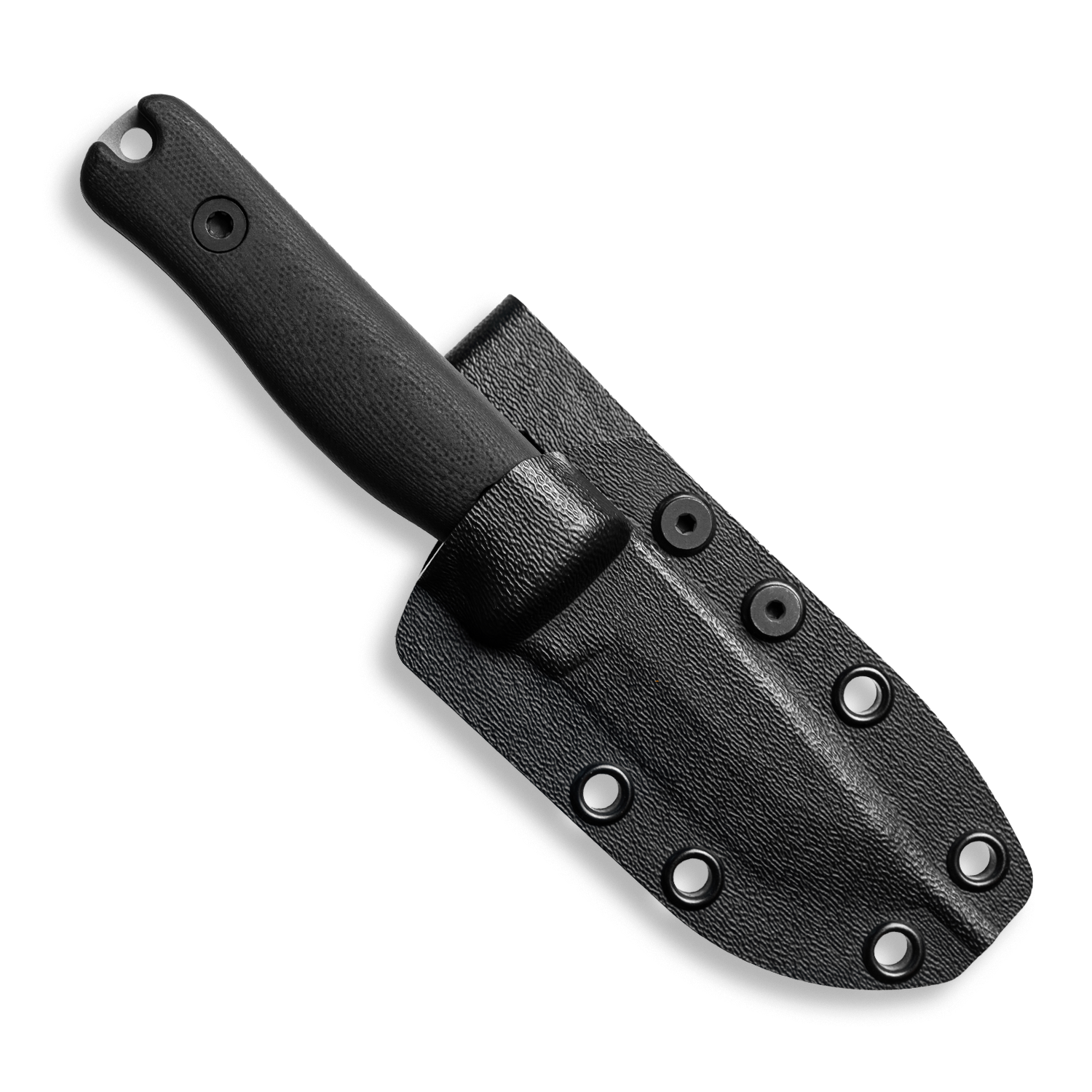 F3 EDC Fixed Blade Knife - CPM 3V Steel, Matte Stonewash Finish, Black G10 Handle - Perfect for Outdoor Camping, Hunting, Survival & Everyday Carry