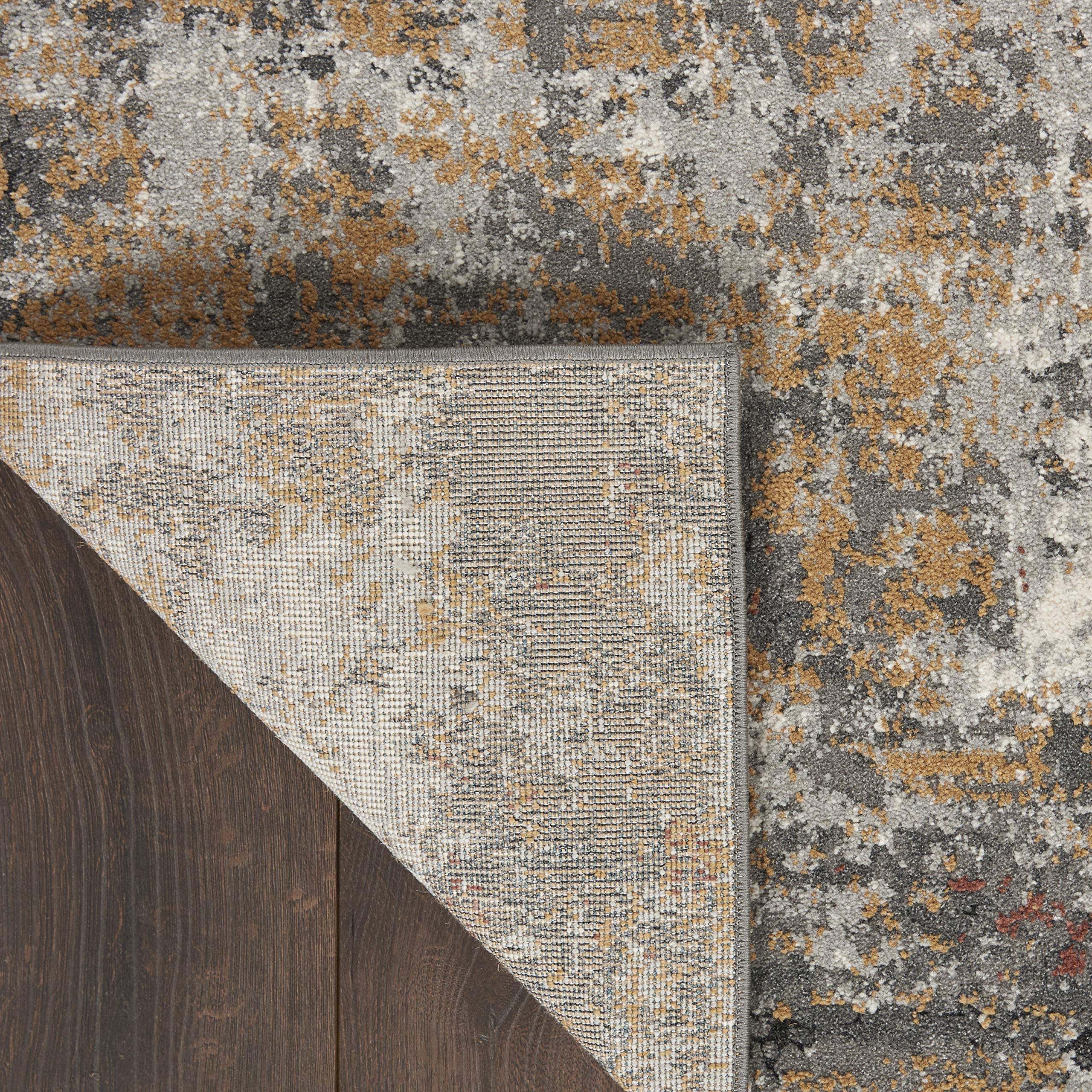 Nourison Ludlow Contemporary Grey/Multi 5'3