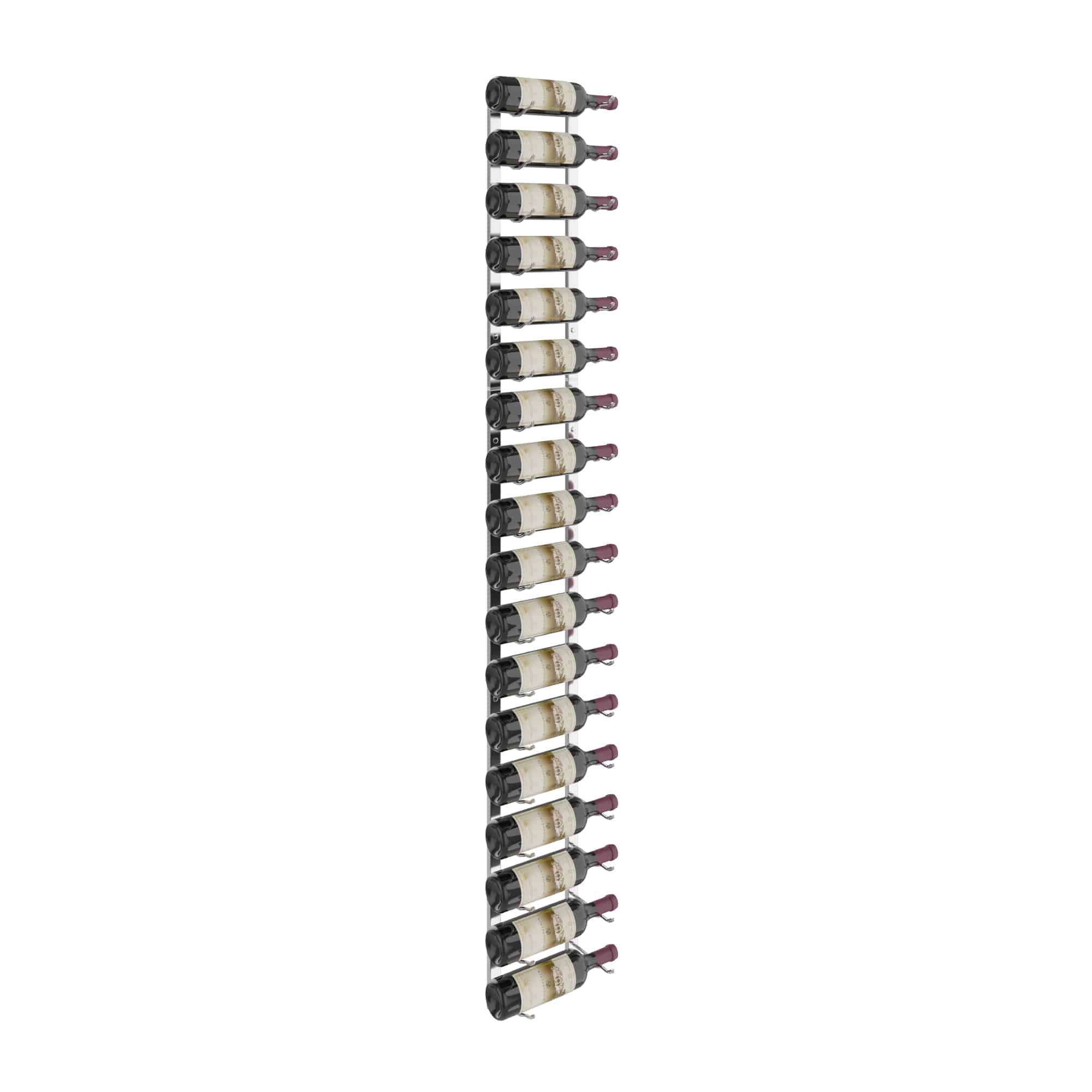 6 Foot Tall Wine Rack Kit - Holds 18 to 54 Bottles | Sturdy Metal Storage for Wine Cellars, Home Bars & Restaurants