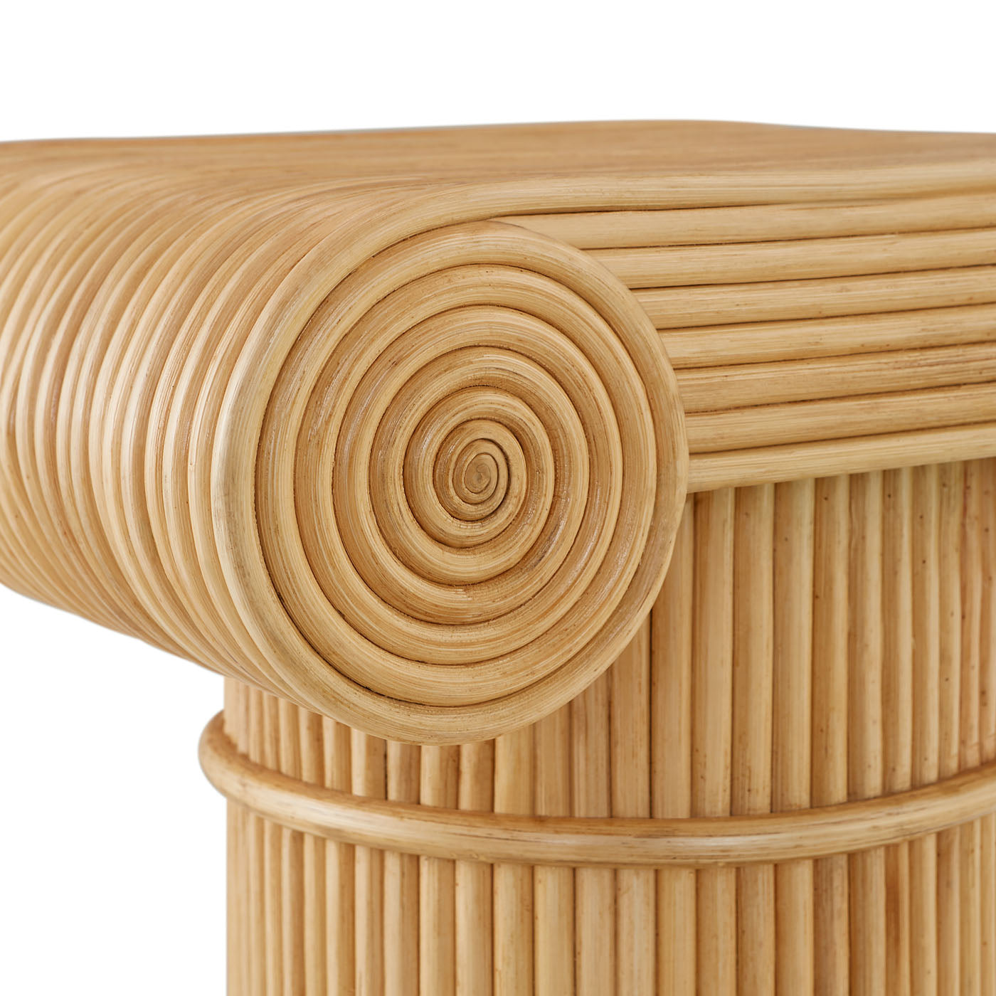 Riviera Capital Pedestal - Elegant Home & Office Decorative Stand for Vases, Sculptures & Display Items | Perfect for Living Room, Entryway & Office Decor