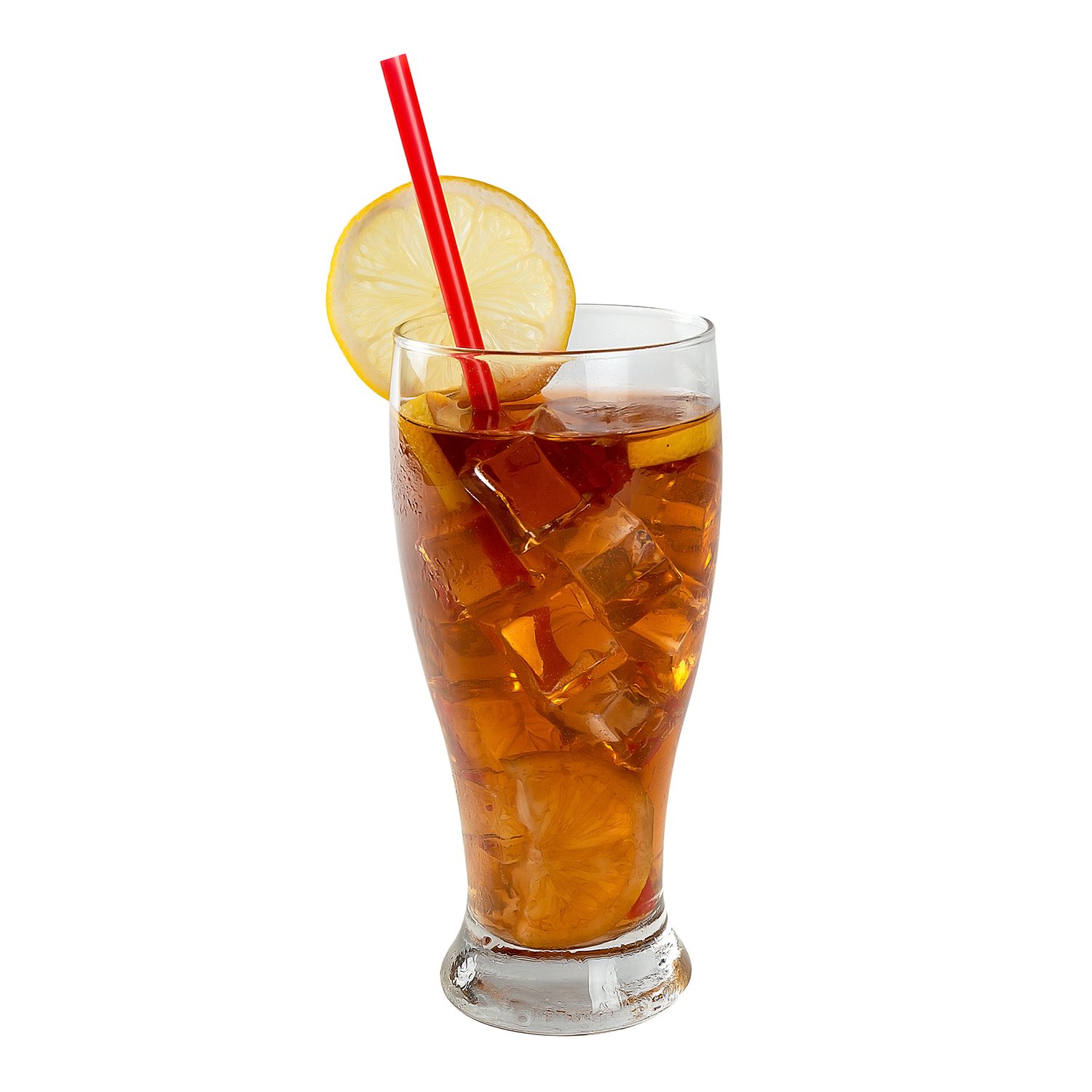 AmerCare 9 Inch Giant Red Paper Wrapped Straws - Bulk Pack of 7200 Drinking Straws for Parties, Restaurants & Events
