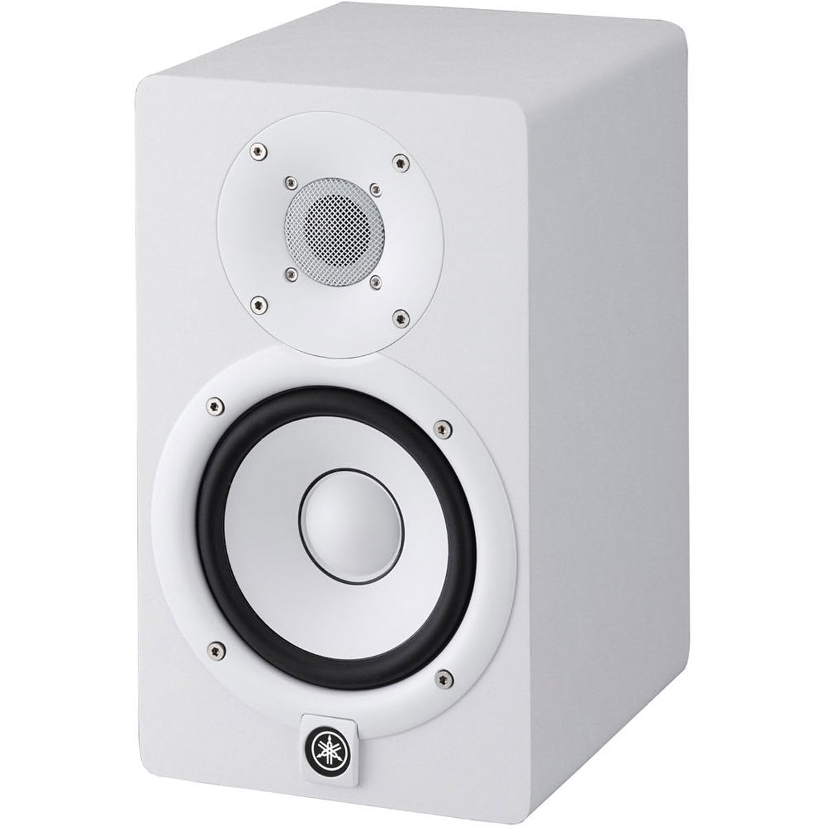 Yamaha HS5 5-Inch Powered Studio Monitor Speaker - White | Professional Audio Monitoring for Home & Studio Recording, Mixing, and Music Production