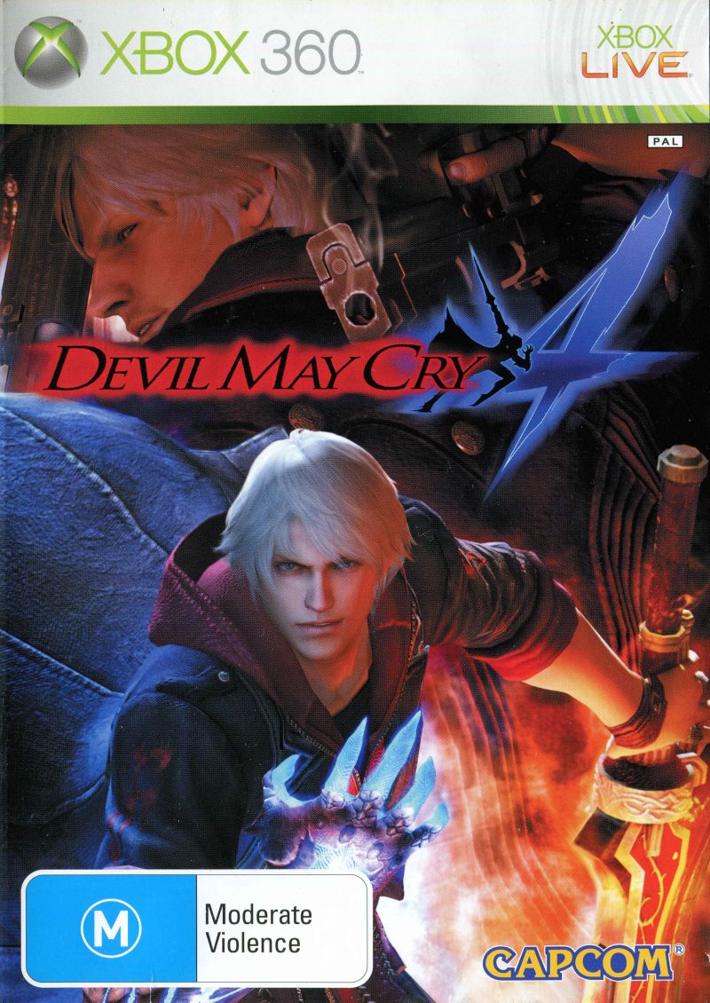 Devil May Cry 4 - Xbox 360 Video Game (PAL Version) - Action-Adventure Game for Thrilling Battles & Epic Storytelling - Perfect for Gamers & Collectors
