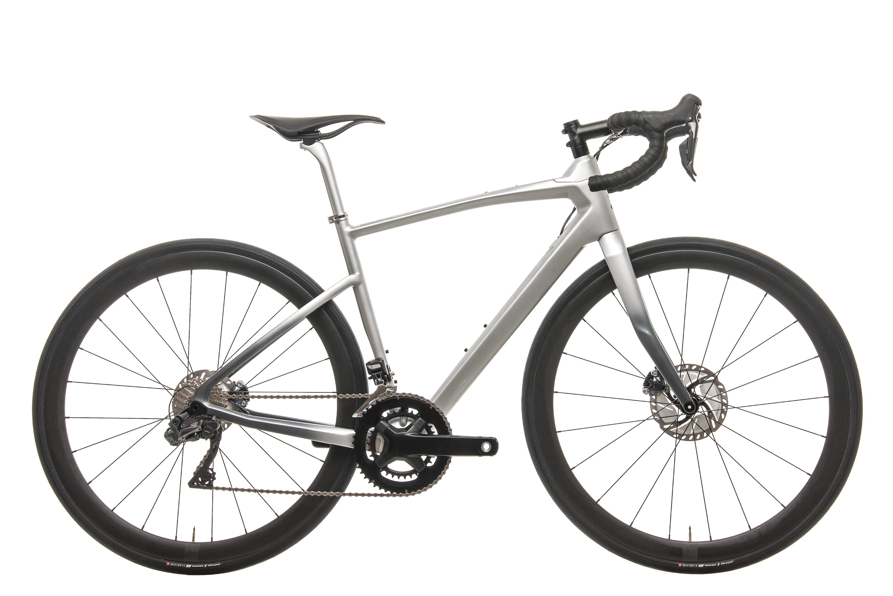Argon 18 Krypton GF Disc Di2 Road Bike - Mercedes Benz Inspired Silver Finish - 2019 Model - Size Small - Perfect for Racing, Commuting & Endurance Rides