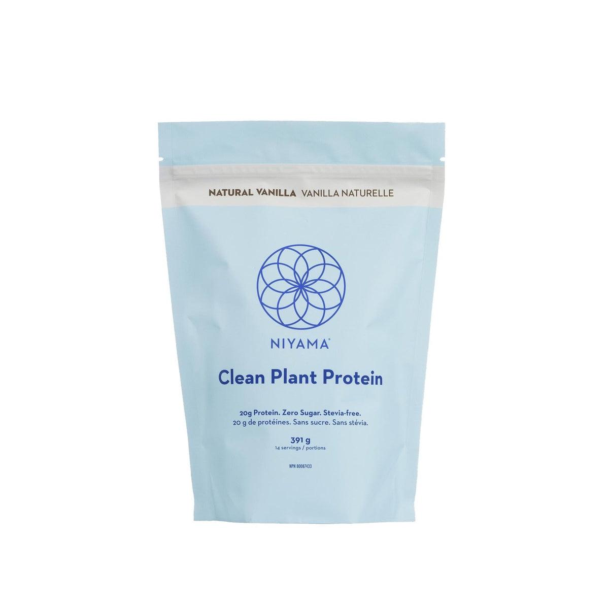Organic Vanilla Plant Protein Powder - Vegan, Gluten-Free, Non-GMO for Smoothies & Post-Workout Recovery | Premium Dairy-Free Protein Supplement for Athletes & Health Enthusiasts