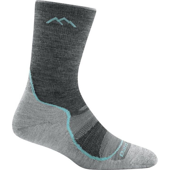Darn Tough Light Hiker Micro Crew Lightweight Hiking Socks for Women - Moisture-Wicking & Cushioned for All-Day Comfort on Trails, Travel & Outdoor Adventures