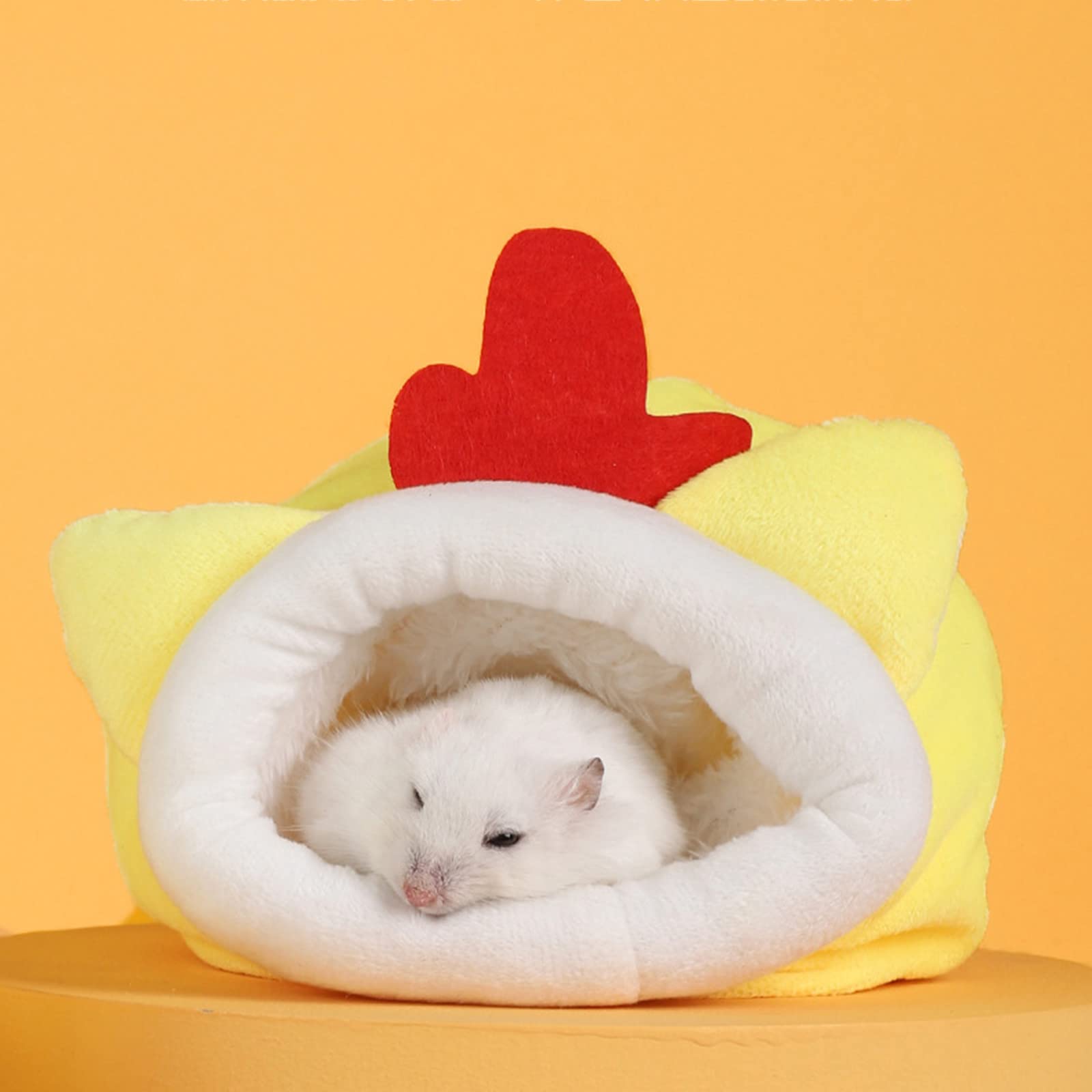 Warm Velvet Hamster Hammock - Cozy Pet Bed for Guinea Pigs & Hedgehogs - Perfect for Winter Sleep