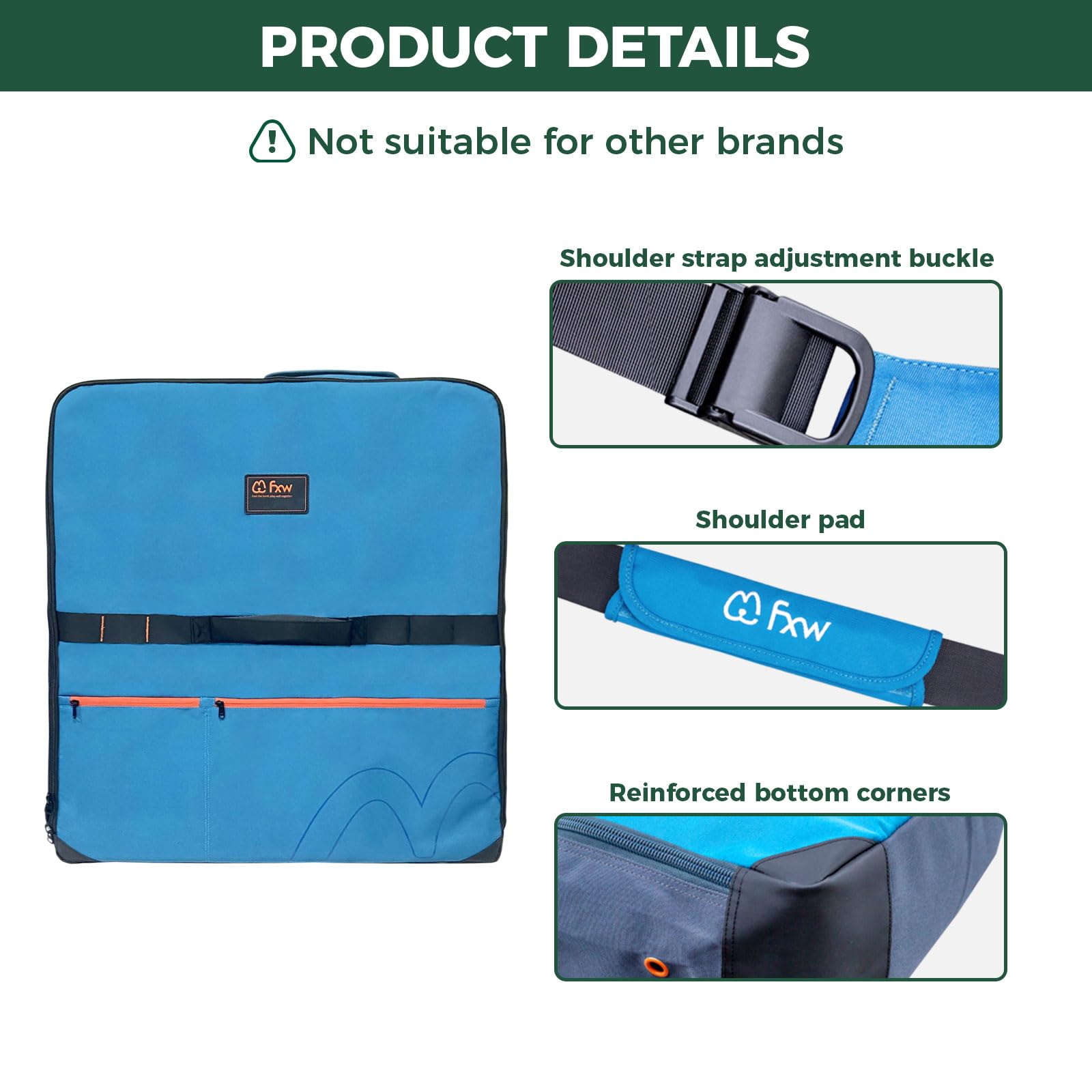 FXW Specialized Dog Playpen Storage Bag - Compatible with 32