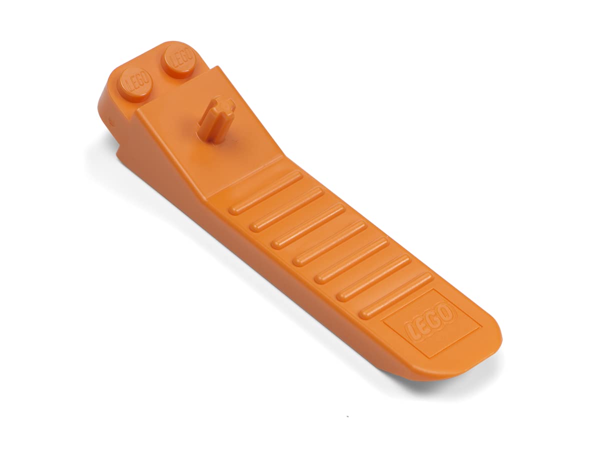 LEGO® Brick Scooper Set with 2 Sizes of Scoopers & Brick Separator - Fast LEGO® Cleanup Tool for Kids & Adults - Perfect for Organizing LEGO® Bricks, Building Projects & Playroom Storage (Grey)