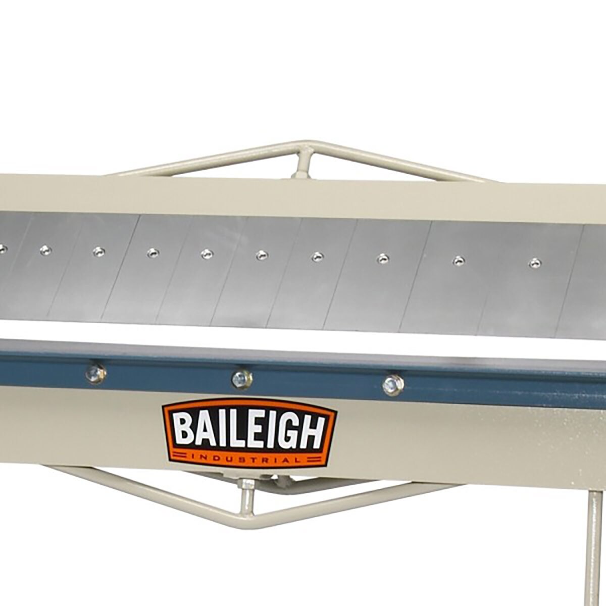 Baileigh Industrial BA9 1000460 Heavy Duty Box and Pan Brake BB 4816 - Metal Bending Tool for Sheet Metal Fabrication, HVAC, Automotive Repair & DIY Projects