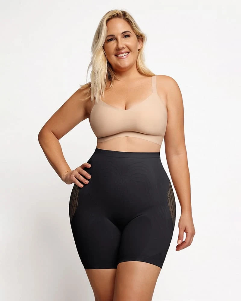 Seamless High Waisted Shorts for Women - Comfortable Stretchy Workout Yoga Running Shorts - Perfect for Gym, Lounge & Summer Activities