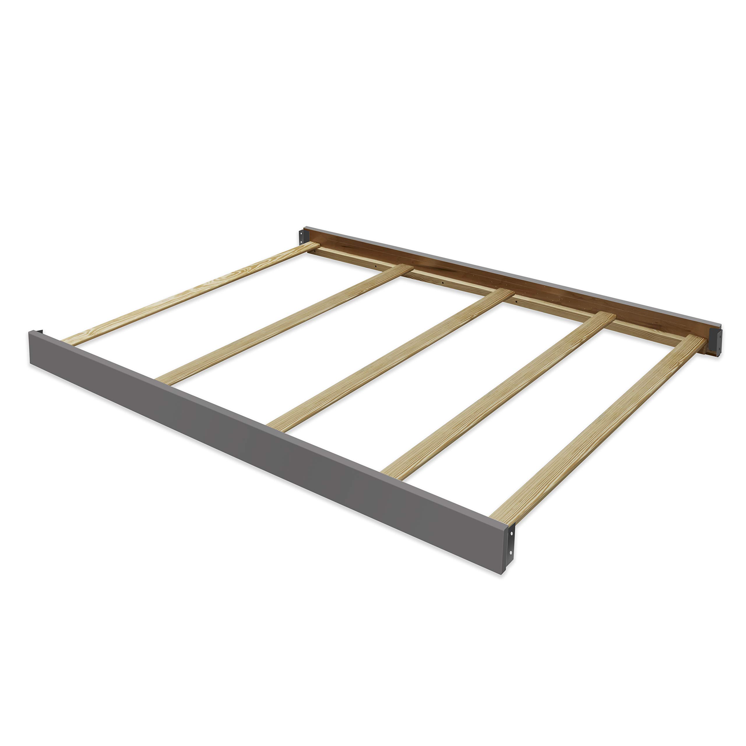 Sorelle Furniture Toddler Bed Rails & Full-Size Adult Bed Rails - Wooden Crib Conversion Kit | Converts Sorelle Crib to Toddler Bed & Full Bed (Model #215, Weathered Gray) | Safe & Sturdy for Kids' Room & Nursery Decor