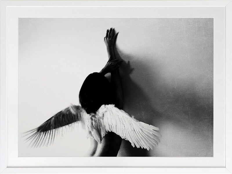 Earth Angel Framed Art Print - Beautiful Wall Decor for Home, Office & Gift - Perfect for Living Room, Bedroom & Nursery Decor