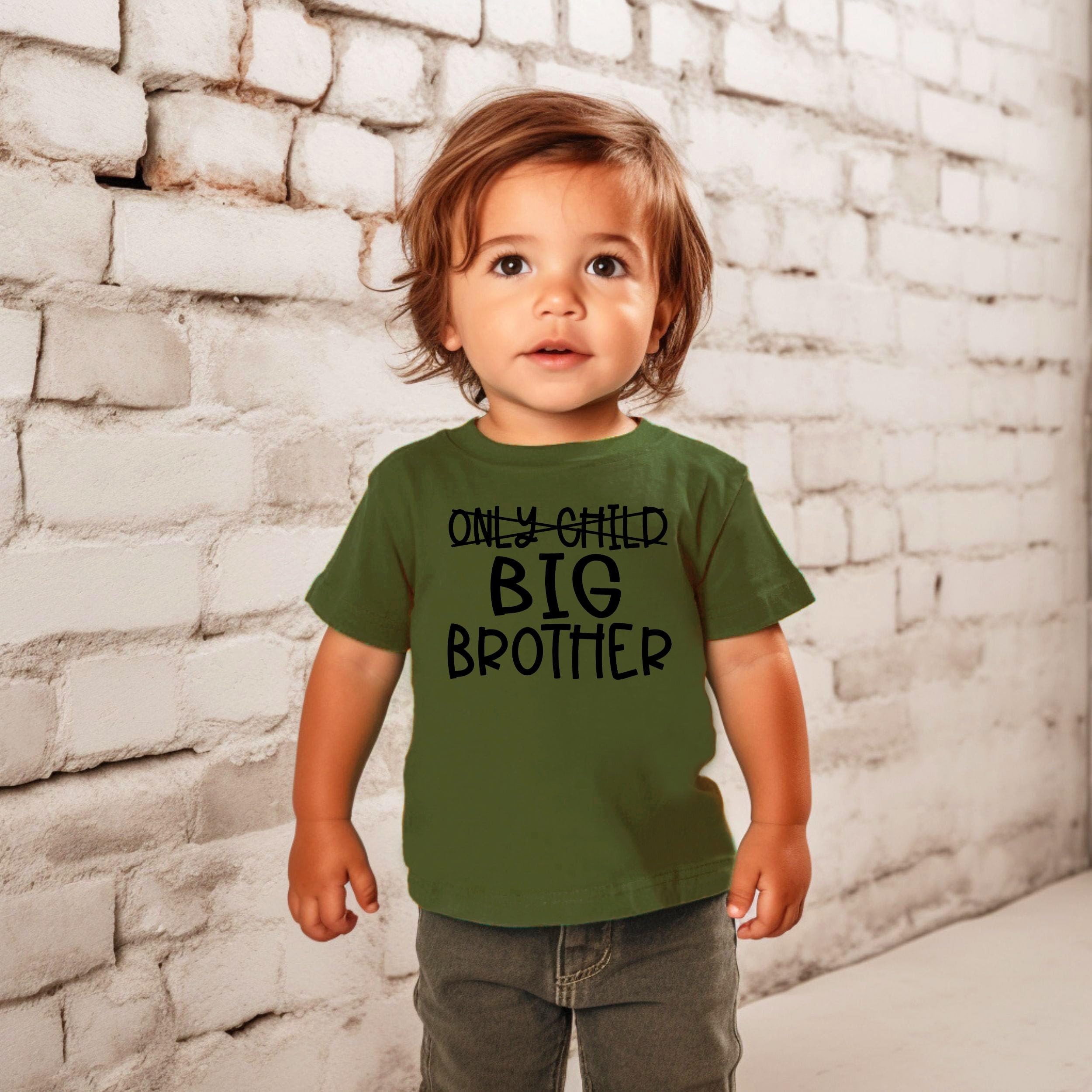 Big Brother Announcement Shirt for Boys - Cute Sibling Reveal Outfit | Perfect for Pregnancy Announcements & Gender Reveal Parties