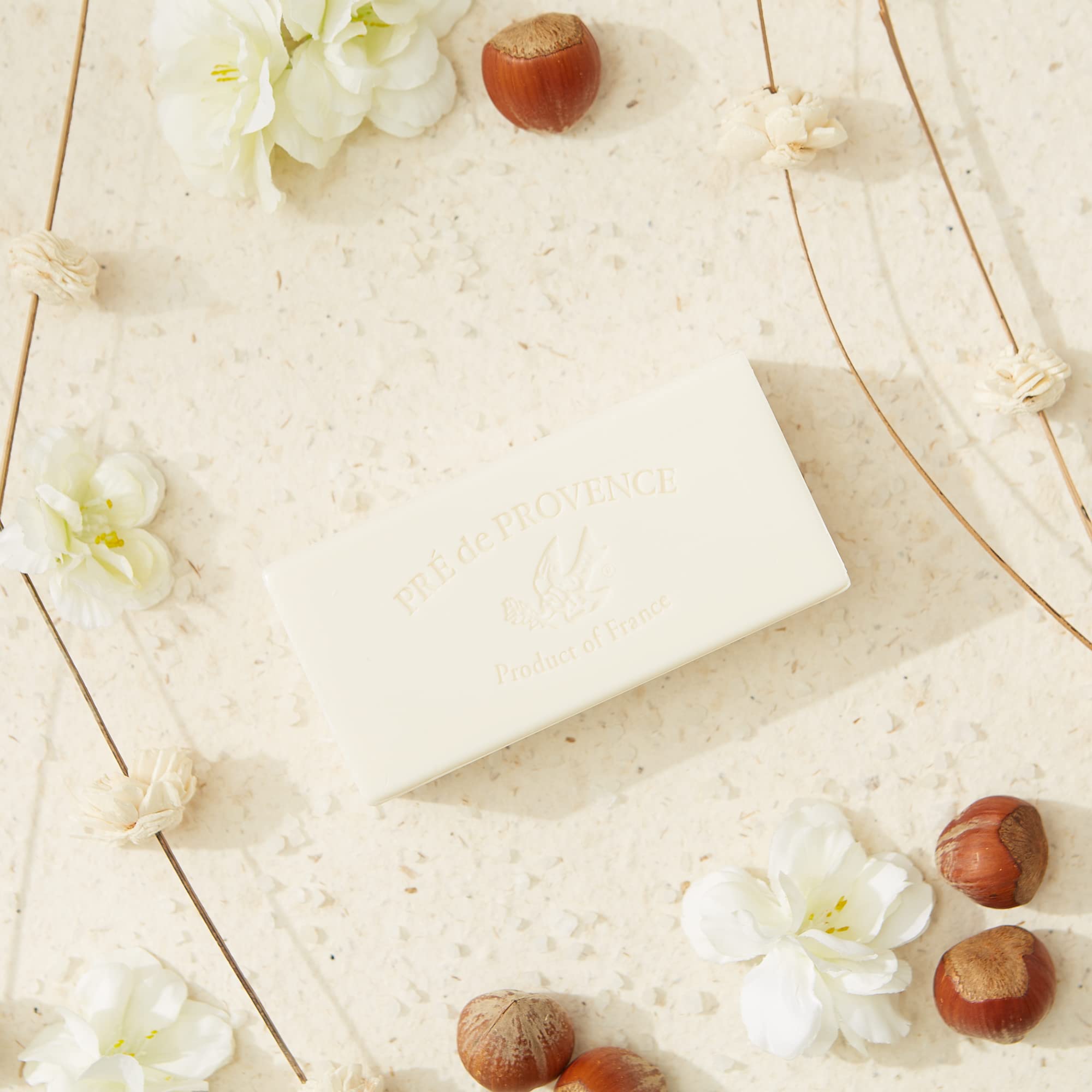Pre de Provence Shea Butter Soap Bar - 150g, Moisturizing & Nourishing with Natural Shea Butter | Perfect for Dry Skin Care, Bath & Shower Gift Sets