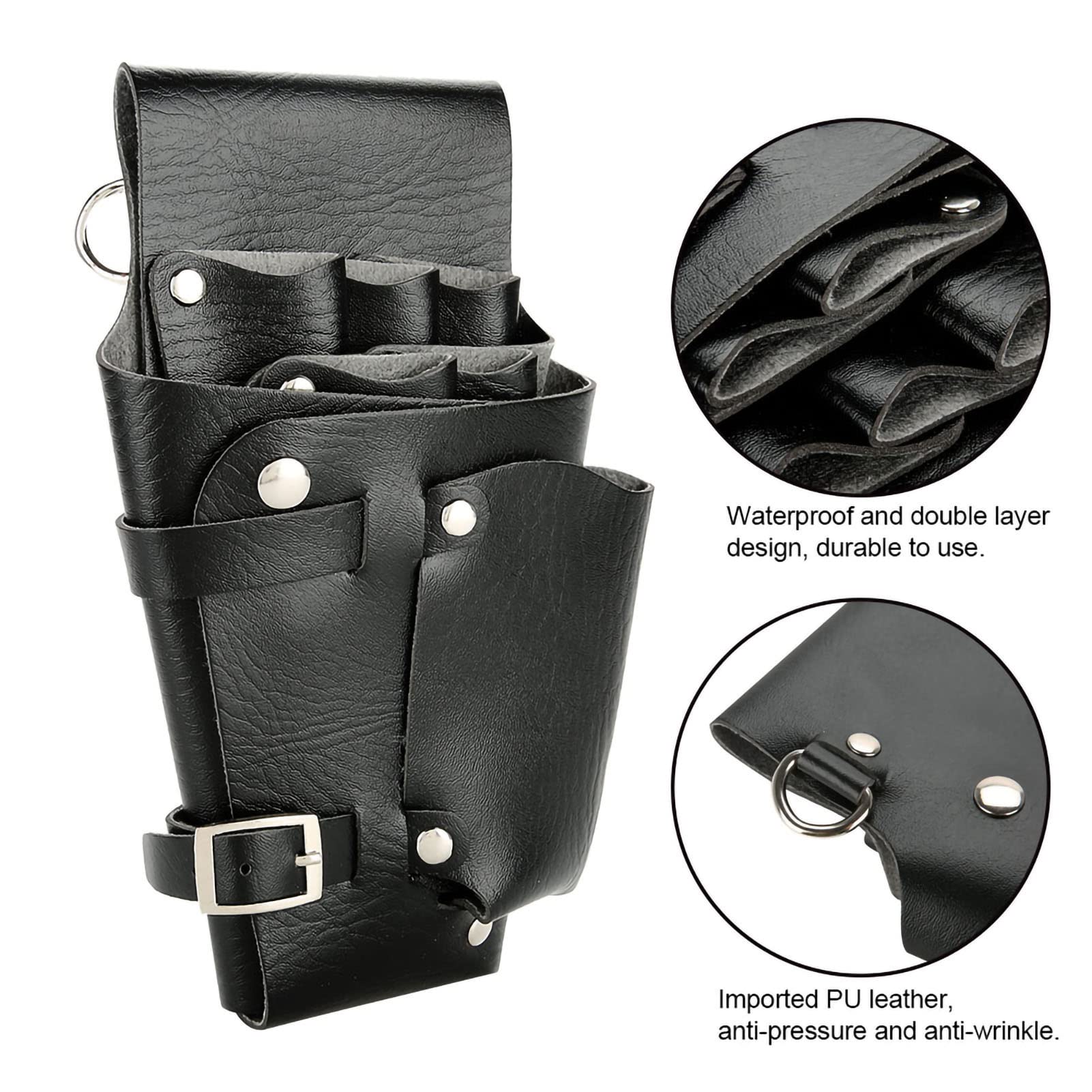 ANKROYU Professional Hairdressing Tool Belt Bag - Large Capacity Stylist Organizer for Scissors, Combs & Hair Accessories | Perfect for Salon Stylists & Mobile Hairdressers