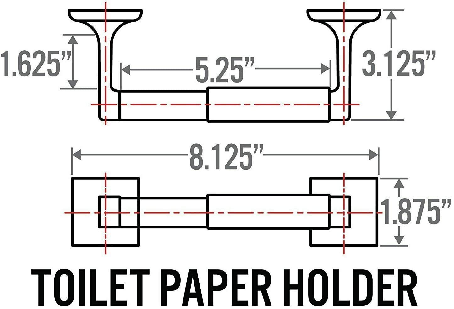 4-Piece Satin Nickel Towel Bar Set - 24