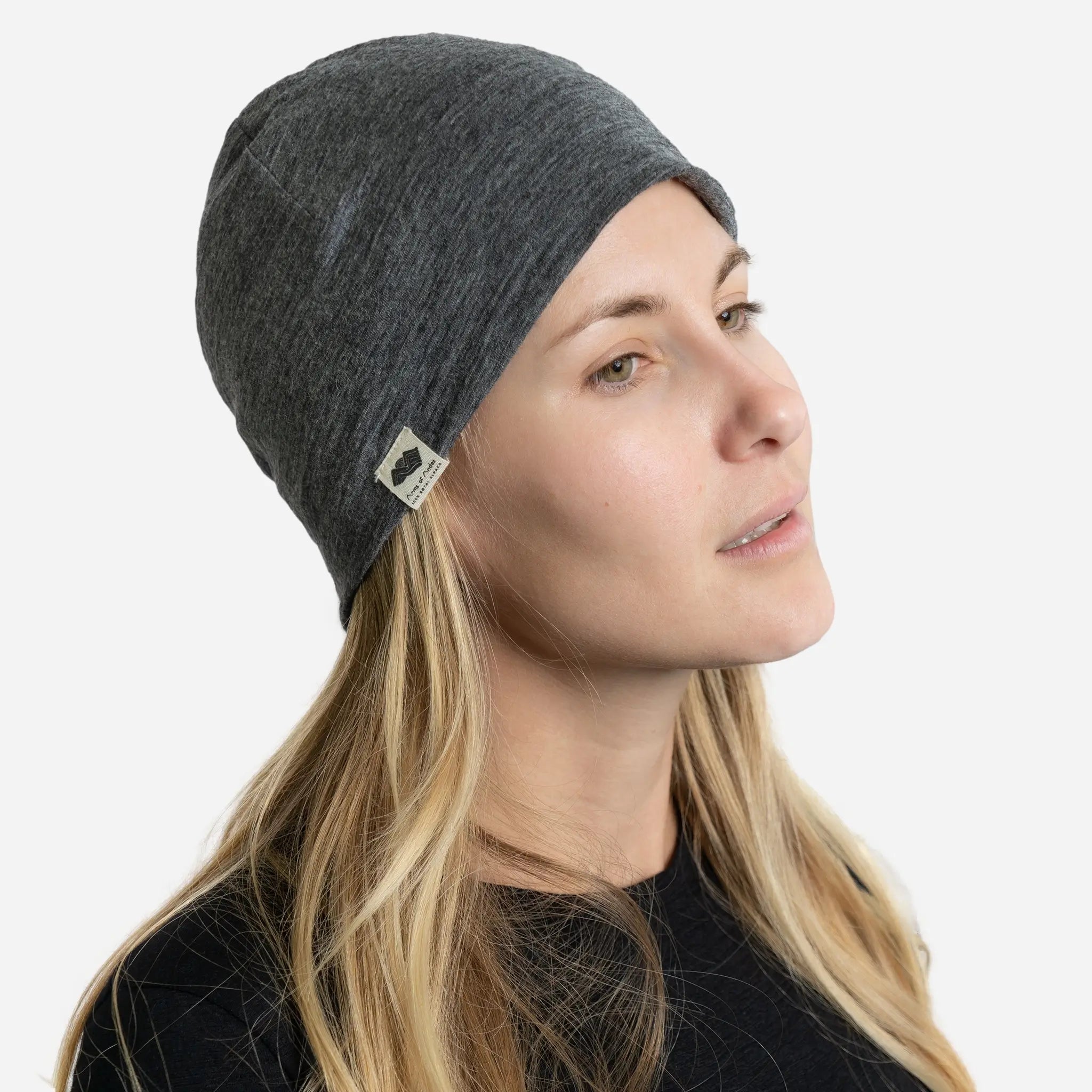 Alpaca Wool Beanie Hat - 160 Ultralight Winter Beanie for Men & Women - Soft & Warm Handmade Knit Cap for Outdoor Activities, Skiing, and Hiking