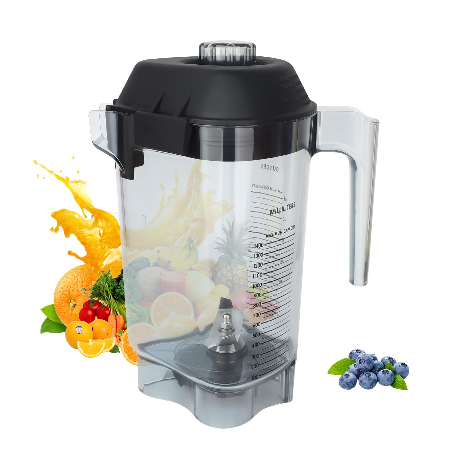 Vitamix Blender Pitcher 48oz - Compatible with VM0145, VM0100A - Perfect for Smoothies & Juicing