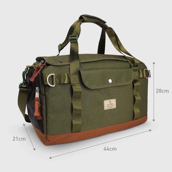 Lightweight Breathable Green Pet Carrier for Dogs & Cats - Portable Travel & Vet Visits - Sputnik Multi-Function Pet Backpack