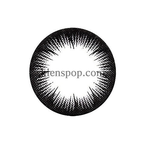 Premium Black Colored Contact Lenses (2-Pack) - 6 Month Supply - Natural Eye Color Change for Cosplay & Halloween Costumes - Comfortable Daily Wear for Parties & Special Events