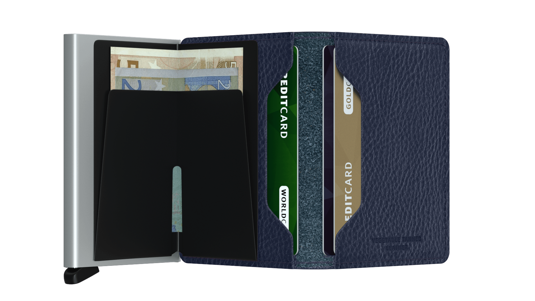 SECRID Slimwallet Vegan Leather - RFID Blocking Minimalist Wallet for Men & Women | Perfect for Travel, Everyday Use & Gift Giving