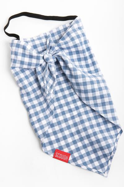 Scough Periwinkle Bandana with Filter - Reusable Face Mask for Dust, Pollen & Allergies - Outdoor Activities, Hiking, Biking & Travel Protection