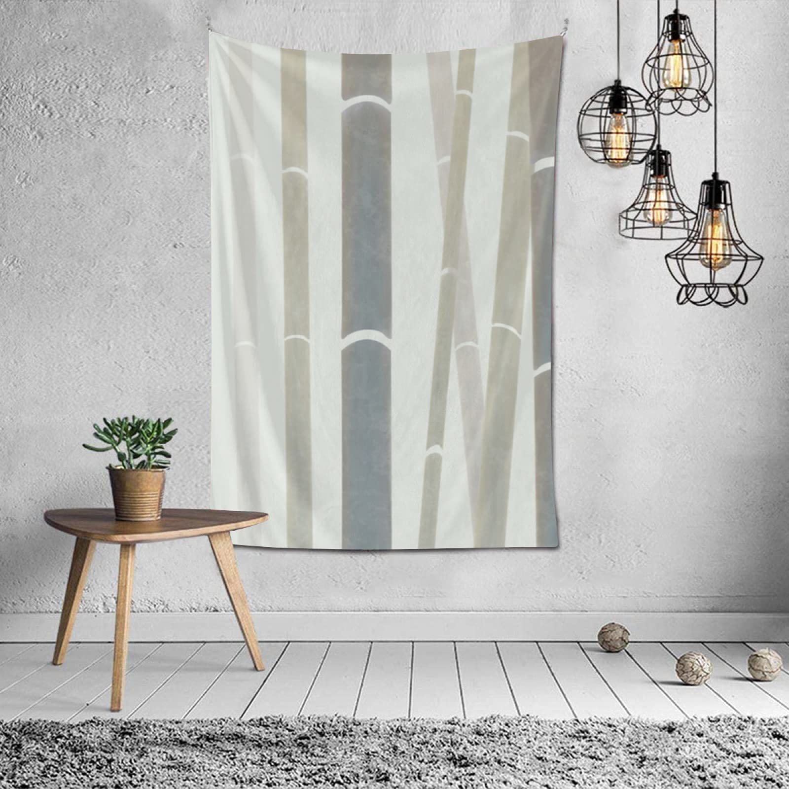 TropicalLife Oriental Style Bamboo Forest Tapestry - 40×60 Inch Aesthetic Wall Hanging for Bedroom Decor, Living Room & Dorm - Polyester Fabric Art for Boho, Zen & Asian Inspired Home Decor