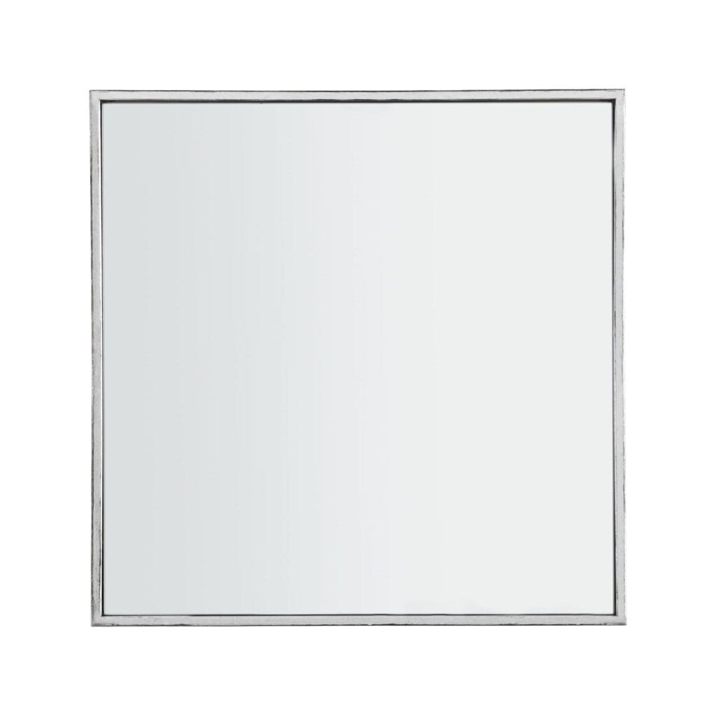 Cyan Design 11458 Gorgon Mirror in Silver - Elegant Wall Decor for Living Room, Bedroom & Entryway