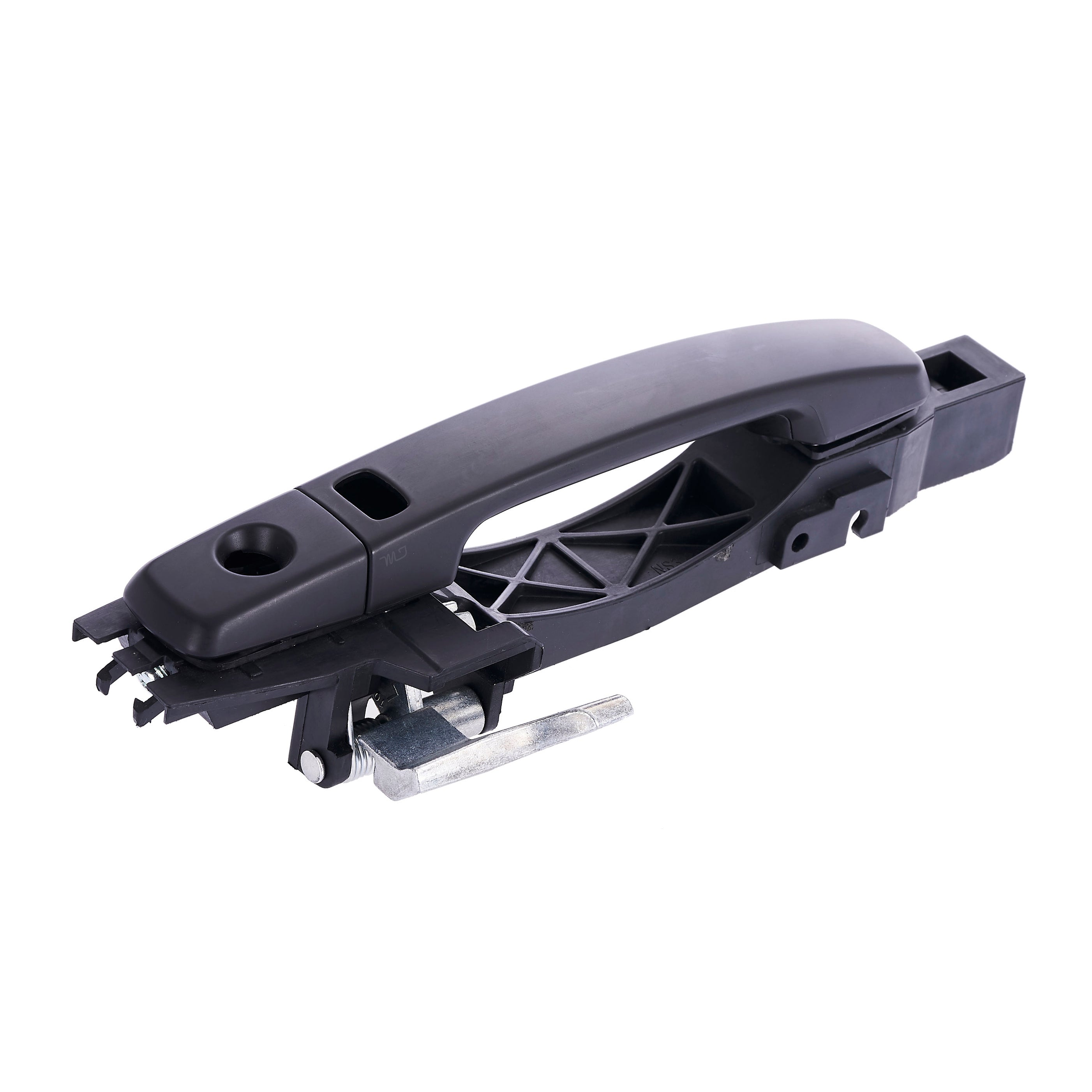 Nissan Sentra B16 (2007-2012) Black Replacement Exterior Door Handle - Front Left Side with Keyless Entry & Smart Entry System | Perfect for Car Repair & Maintenance