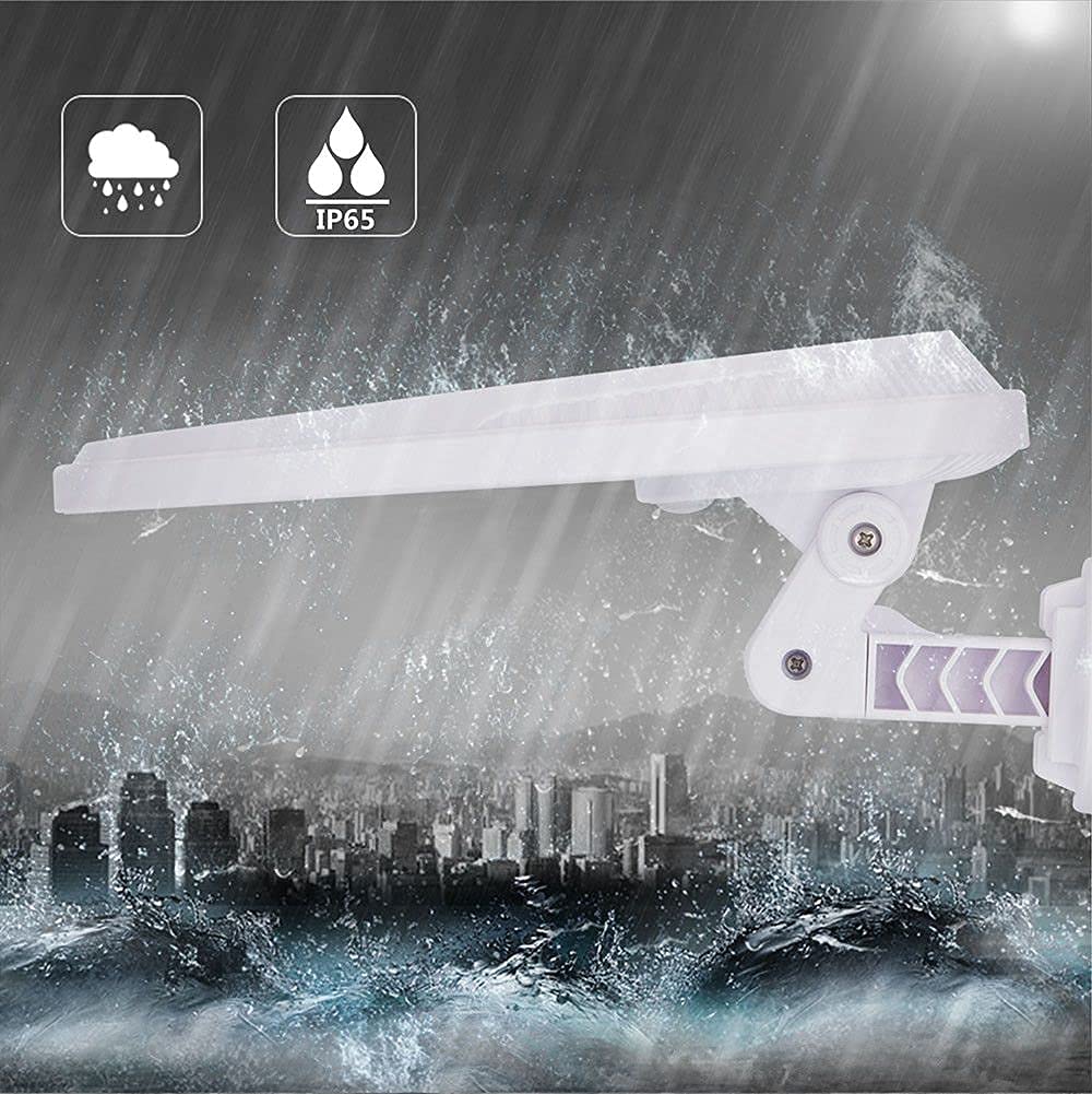 56 LED Solar Security Lights Outdoor - Super Bright Motion Sensor Wall Lights with IP65 Waterproof & Adjustable Angle (0-80°) for Garage, Patio, Garden, Driveway, Yard - Perfect for Nighttime Safety and Landscape Lighting