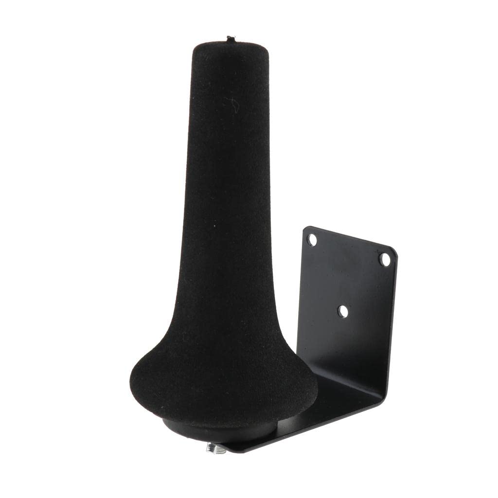 Soprano Saxophone Wall Mount Bracket - Heavy Duty Iron Hanger for Secure Display in Music Rooms & Studios