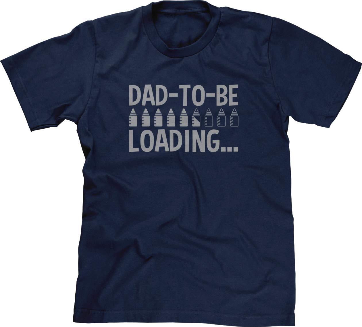 Funny Dad-to-Be Loading Bottles Graphic T-Shirt for Expecting Fathers - Perfect Baby Shower Gift & Pregnancy Announcement