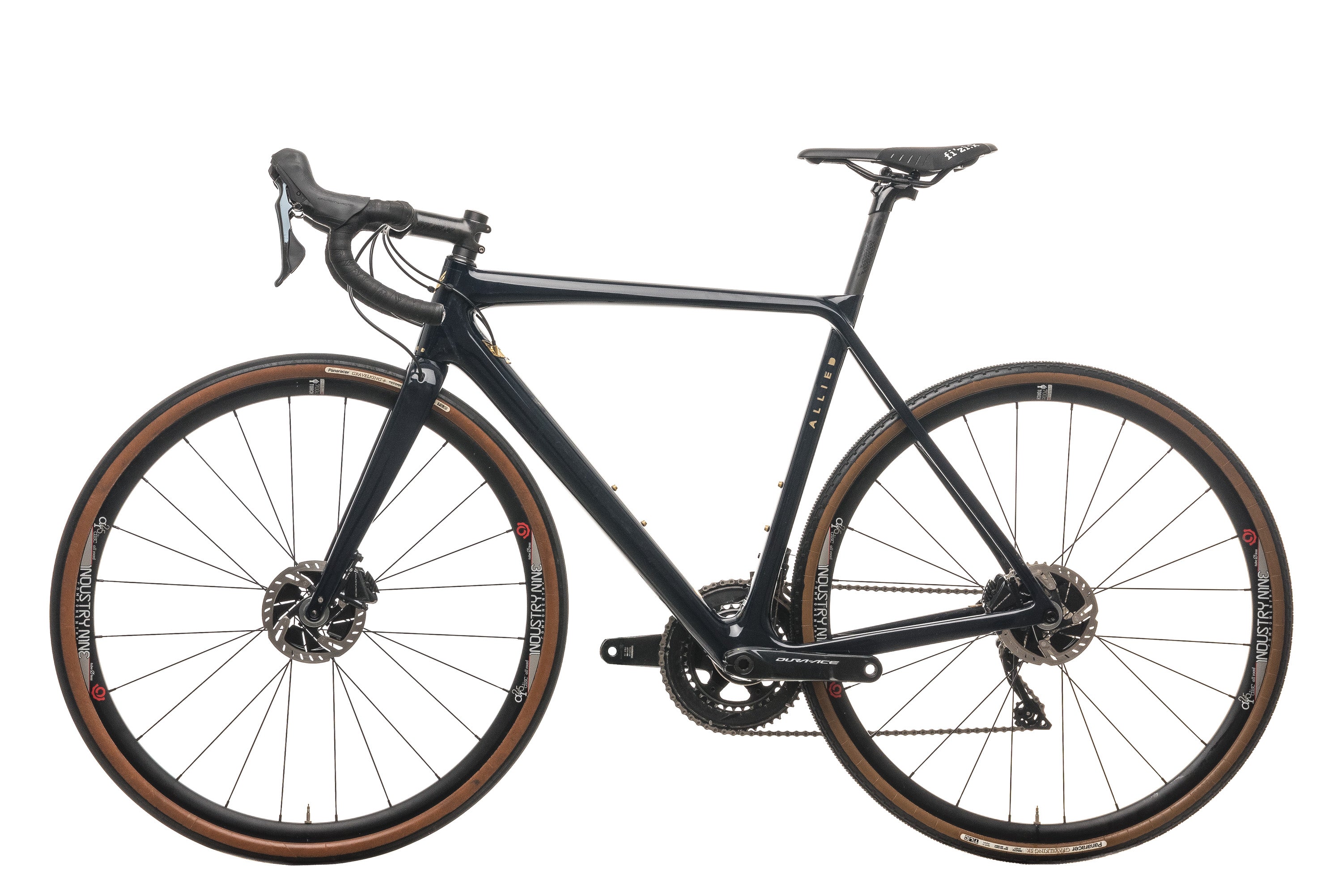 Allied Allroad Road Bike 54cm - Lightweight Carbon Fiber Gravel Bike for Men & Women - Perfect for Commuting, Adventure Riding & Long-Distance Cycling
