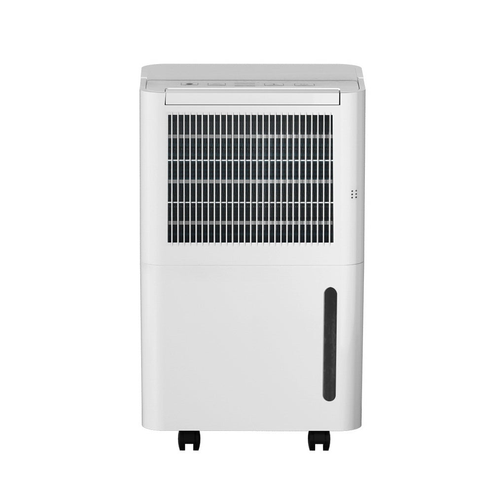 Devanti 12L Dehumidifier with Air Purifier - White | Compact & Energy Efficient for Home, Basement, Bedroom & Office