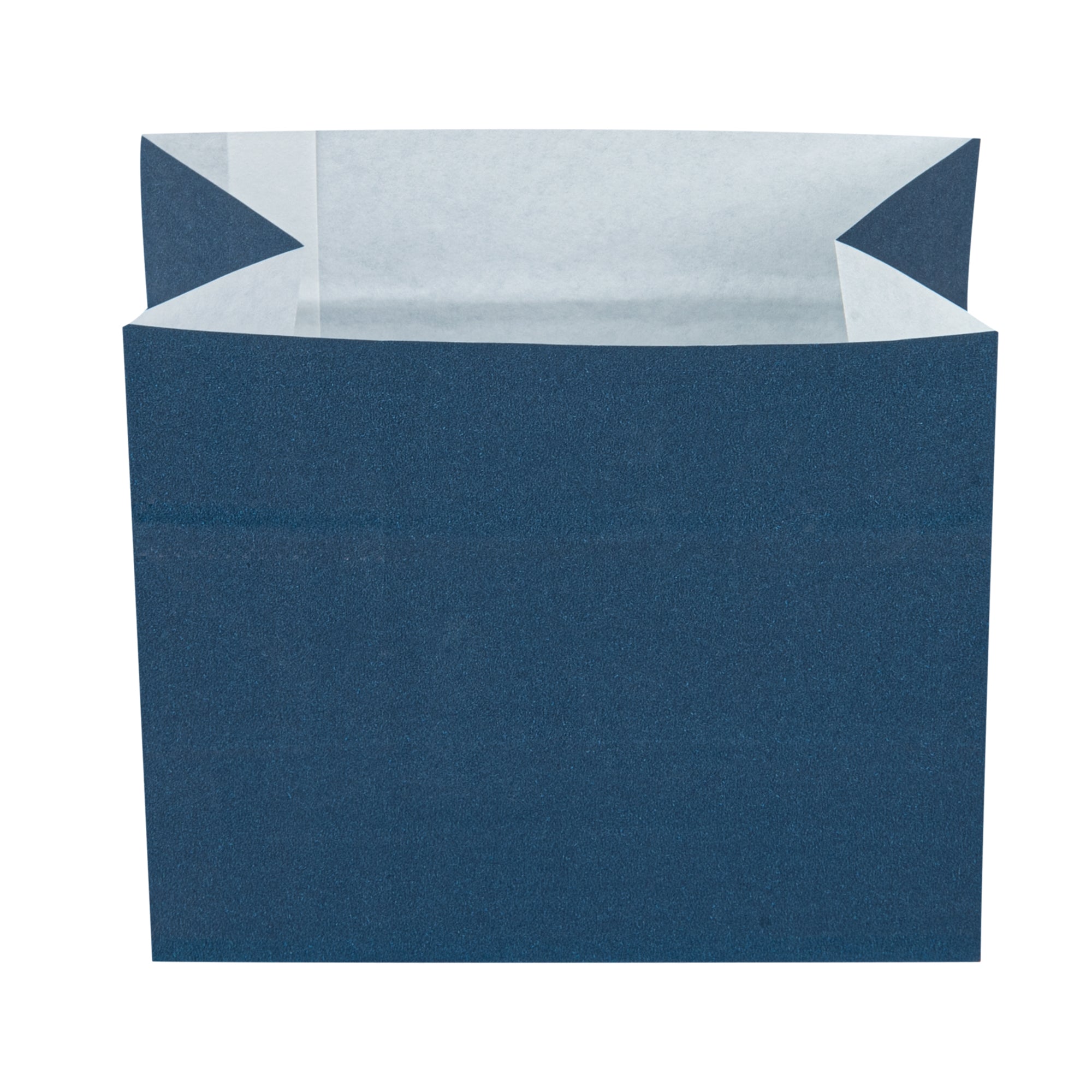 Premium Midnight Blue Paper Snack Bags 4.25