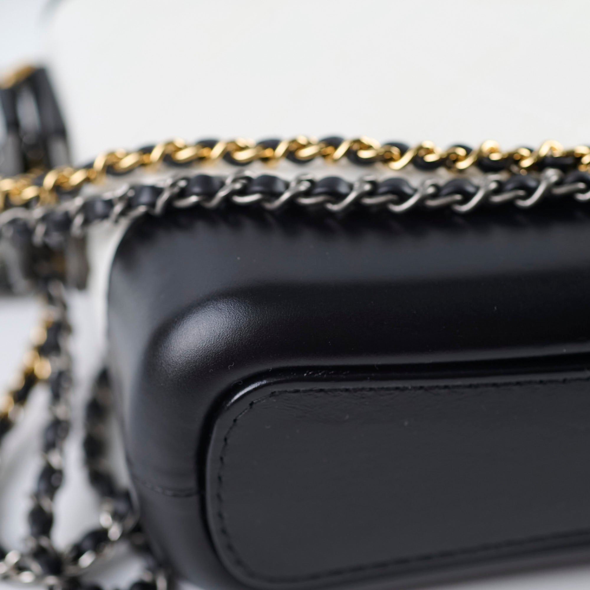 Chanel Small Gabrielle Bag in White & Black - Luxury Crossbody Handbag for Women, Perfect for Parties, Dates & Everyday Use