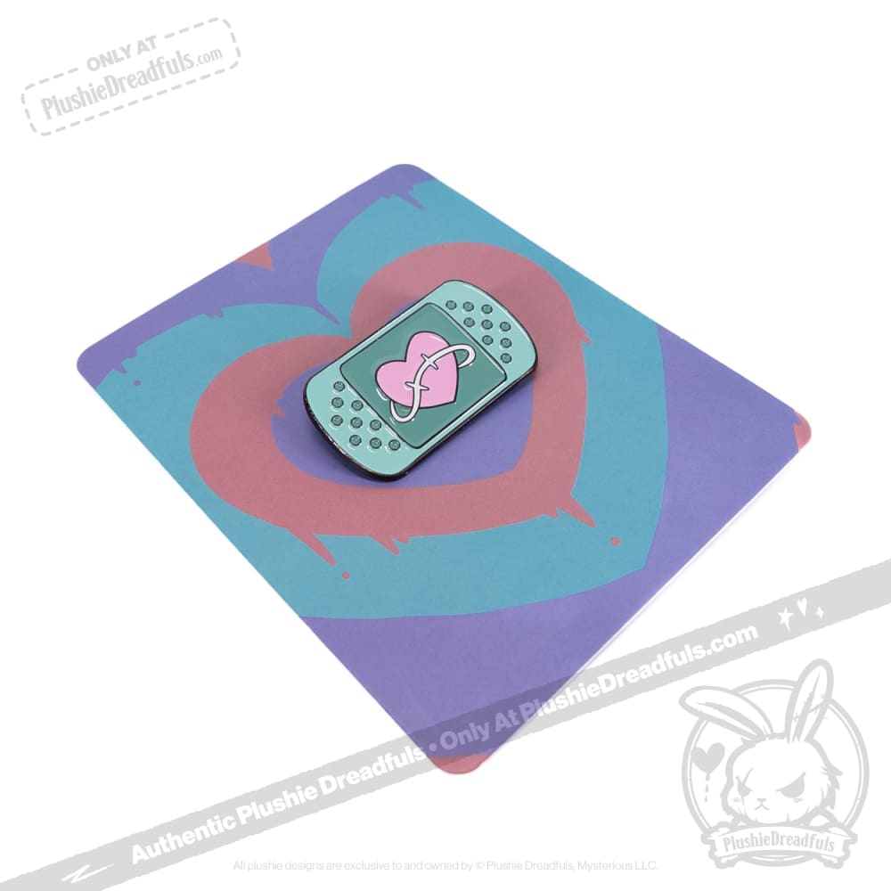 Plushie Dreadfuls Chronic Pain Awareness Enamel Pin - Cute Collectible Badge for Backpacks, Jackets & Chronic Illness Support