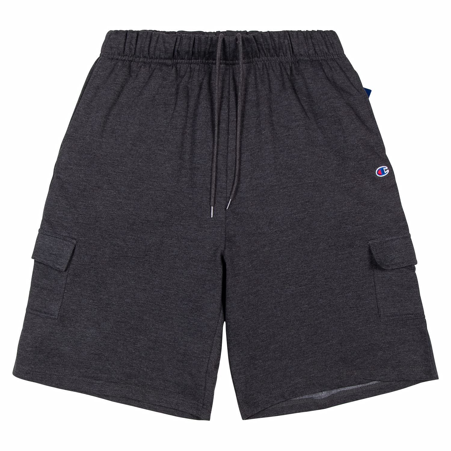 Champion Men's Big & Tall Fleece Cargo Shorts - Comfortable Stretch Fit for Casual Wear & Outdoor Activities | Perfect for Summer, Travel & Lounge