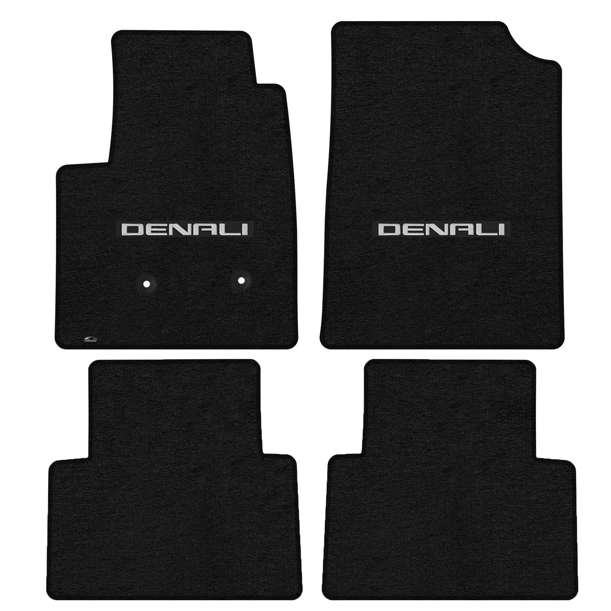 Premium Custom-Fit Carpeted Floor Mats for 2017-2020 GMC Canyon Crew Cab/Extended Cab - Luxury Car Floor Liners (4-Piece Set, Charcoal) - Perfect for All-Weather Protection & Interior Style Enhancement