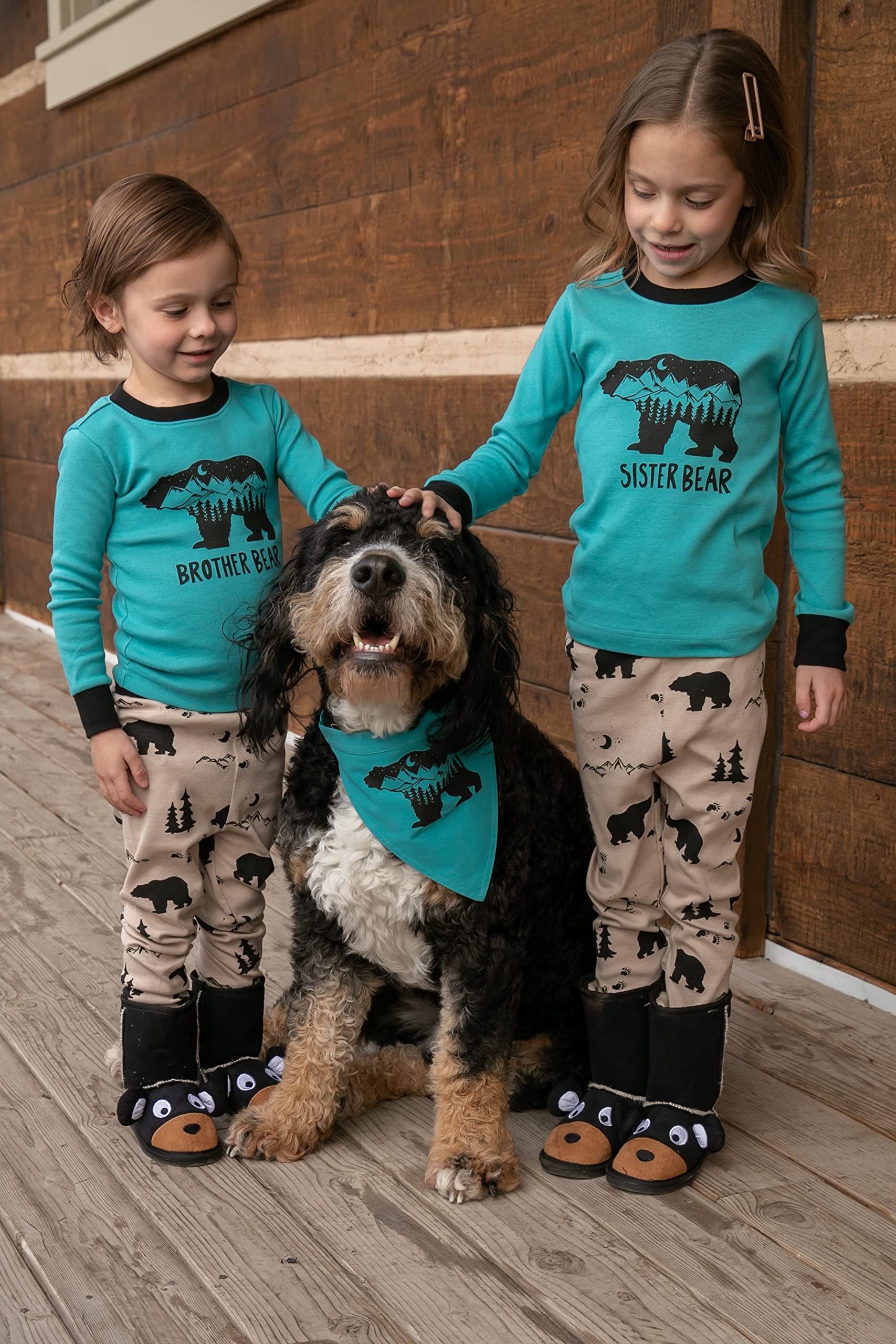 Lazy Bear Family Pajamas for Adults & Kids - Cozy Matching Sets for Home & Holidays