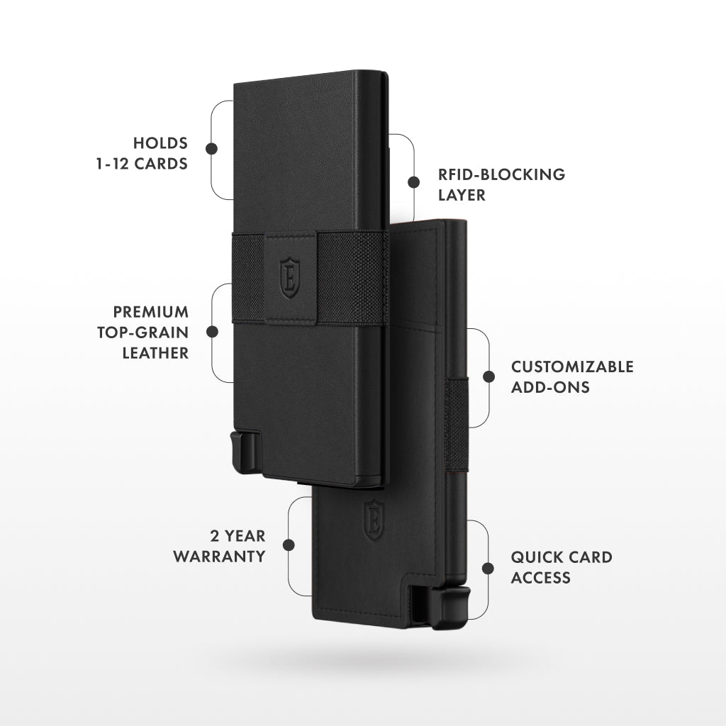Ekster RFID Blocking Slim Wallet - Premium Leather Card Holder for Men & Women - Perfect for Travel, Business & Everyday Use