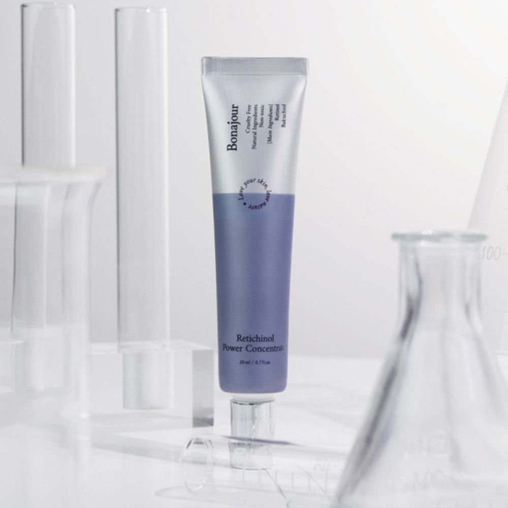 Bonajour Retichinol Power Concentrate 20ml - Anti-Aging Serum for Wrinkles & Fine Lines | Perfect for Night Skincare Routine & Daily Hydration